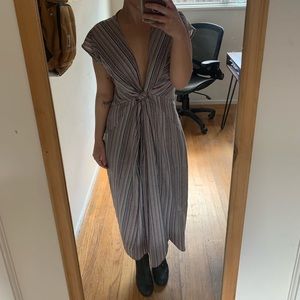 Striped summer dress